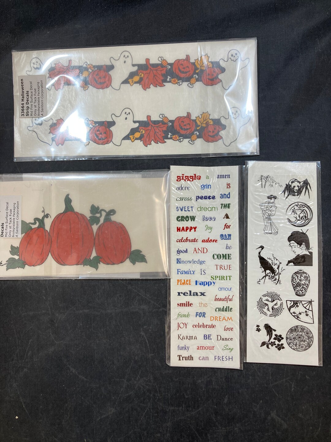 4 Sets of Decals - Etsy