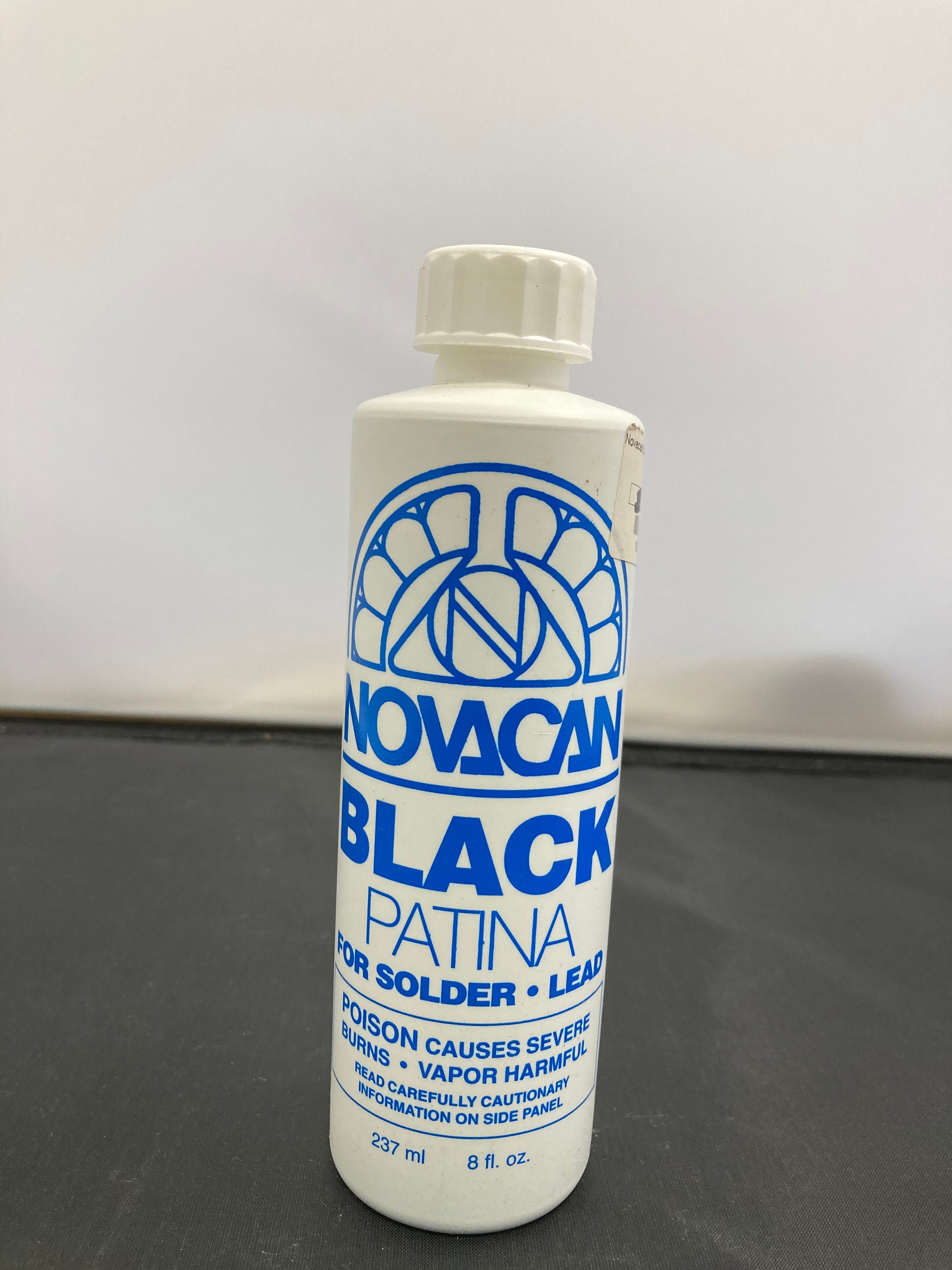 Novacan Black Patina for Solder - Lead 8 oz