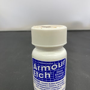 Armour Glass Etching Cream Carded,2.8-Ounce