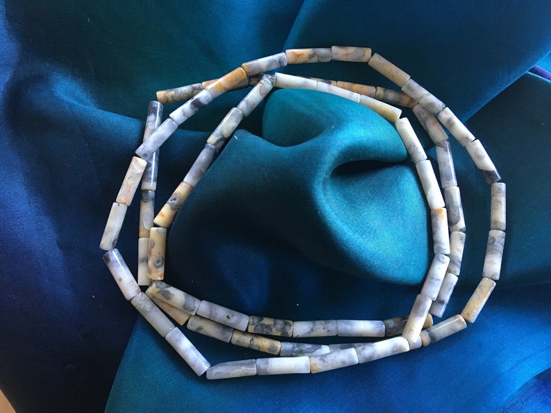Lace Agate Necklace 16 to 48