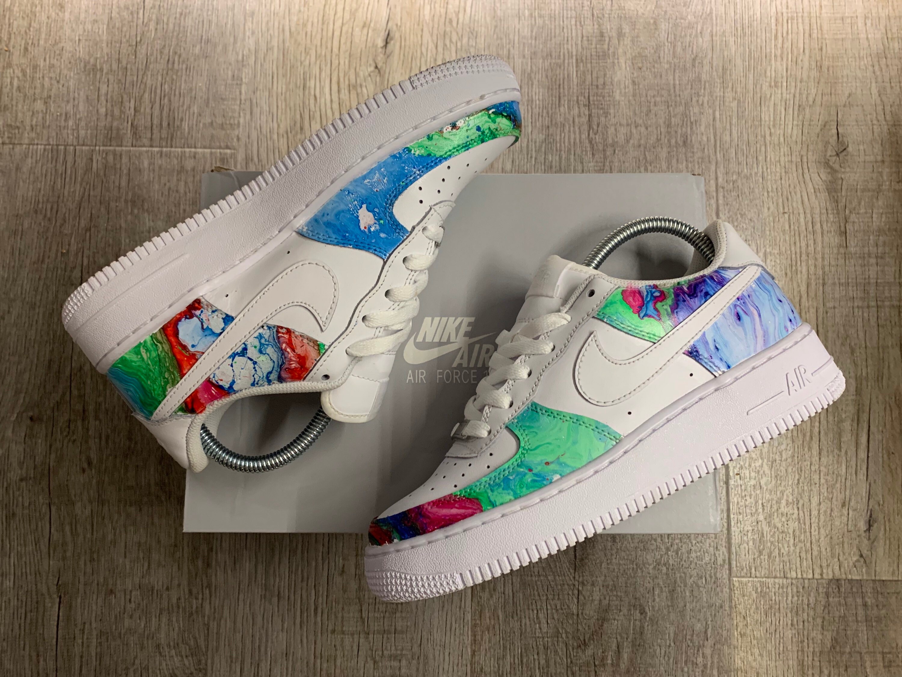 hydrodipped air force ones