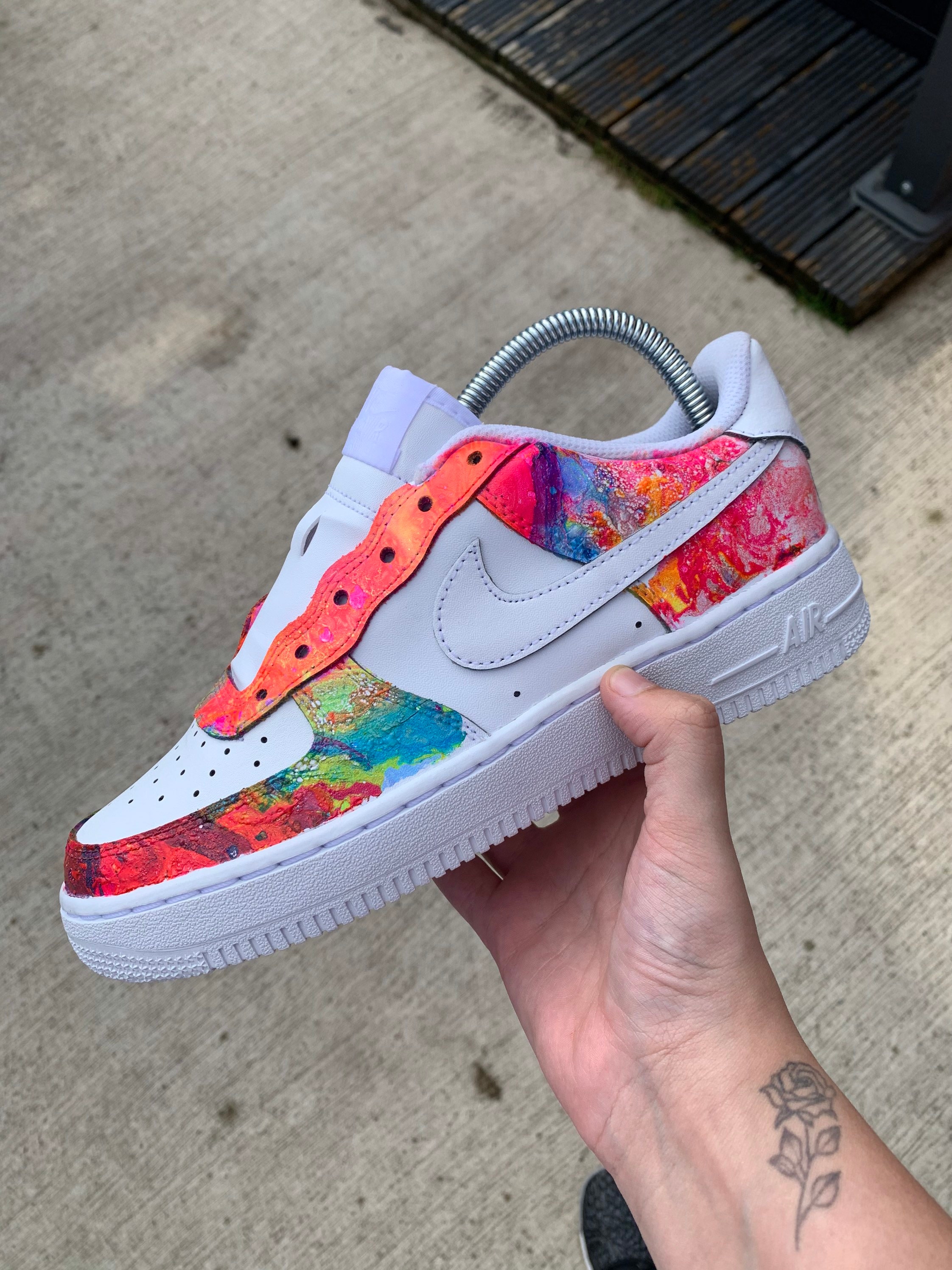 hydro dipped air force 1