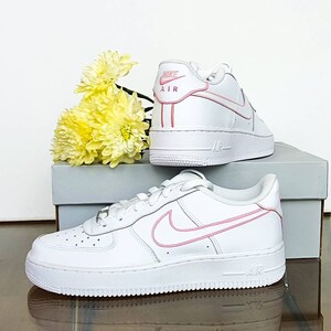 Baby Blue Tick Hand-painted Custom Nike 