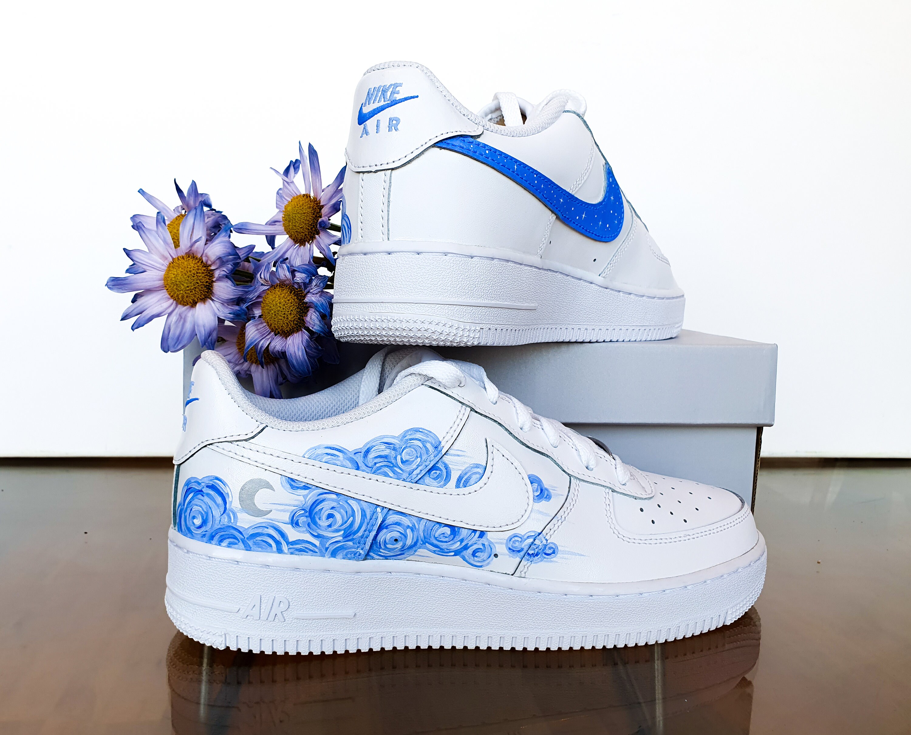 custom af1 blue