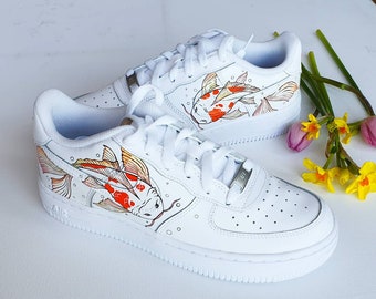 Painted Air Force 1 - Etsy