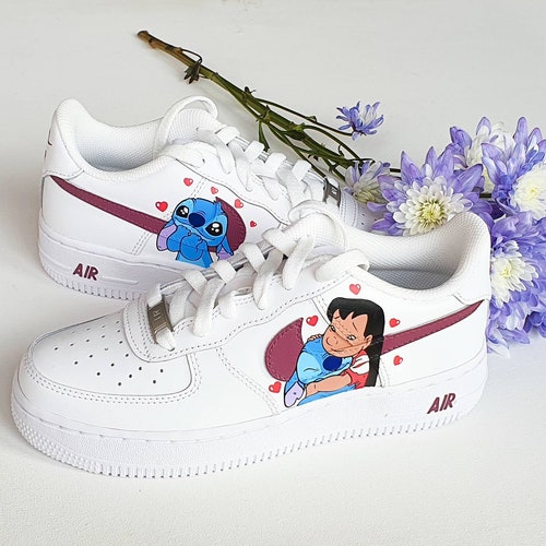 stitch air force 1s