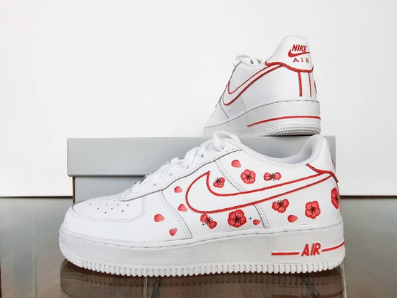 nike af1 red