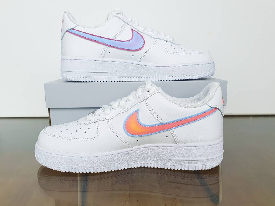 purple tick air force 1