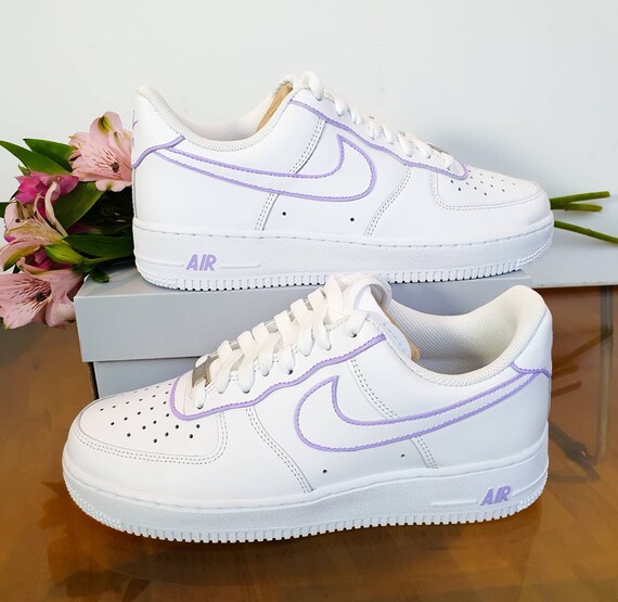 custom purple af1