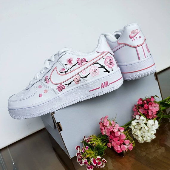 blue cherry blossom af1