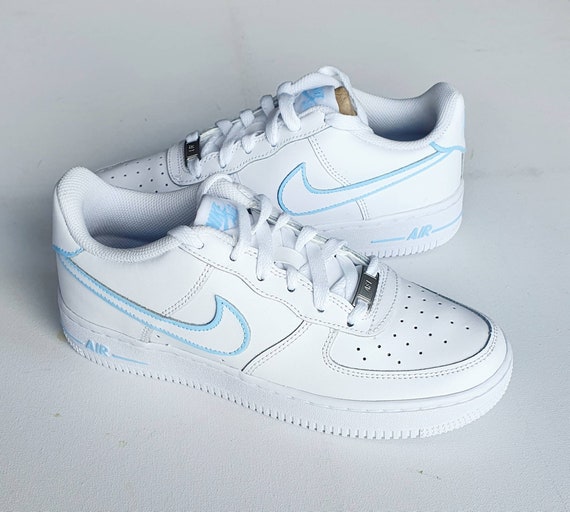 air force 1 blue design