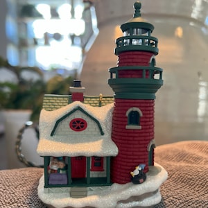Hallmark Magic Collector&#39;s Series Lighthouse Greetings Ornaments 2006-2007-2008-2009