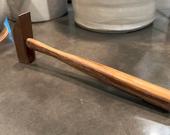 Handcrafted Vintage Tack Hammer - Shop Class Project - Jackson High School
