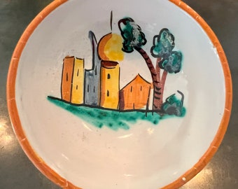 Hand Painted Small Ceramic Bowl