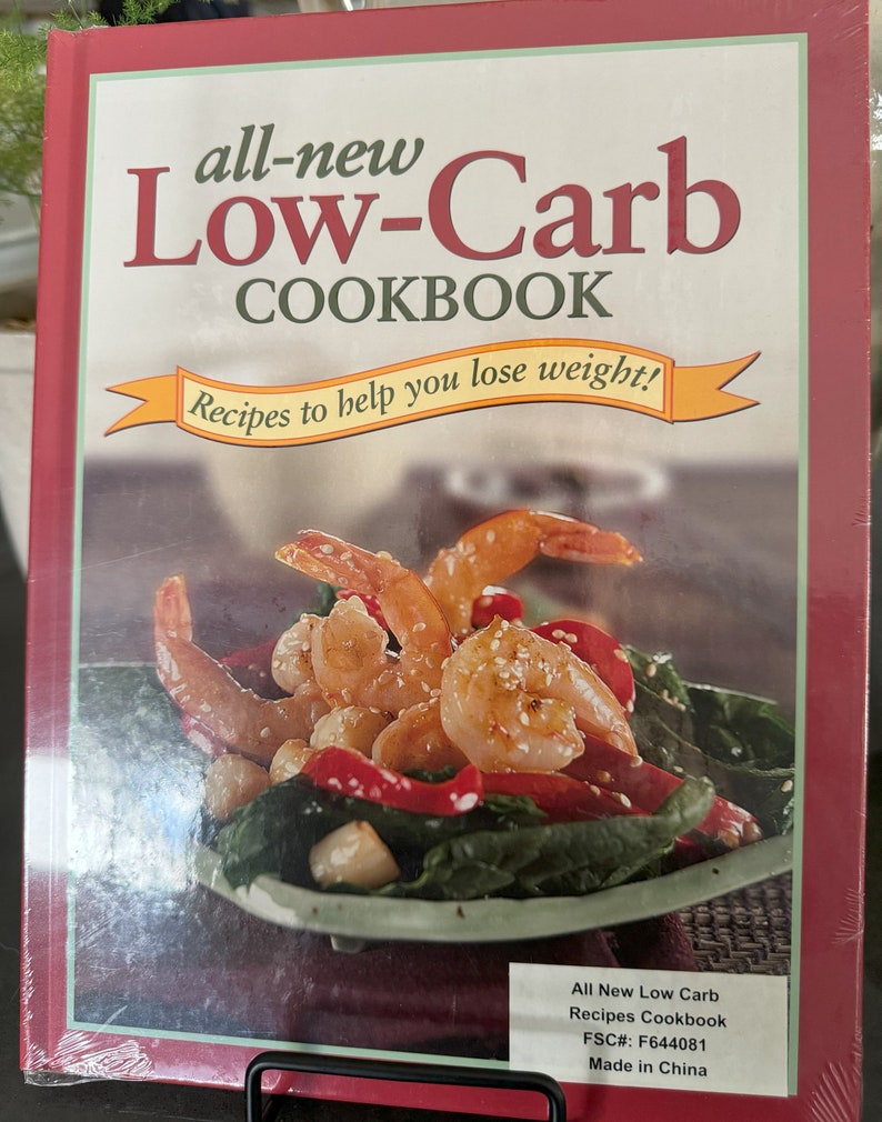 View of Cook Books: Low Carb Bible Low Carb & Diabetic Desserts - Etsy
