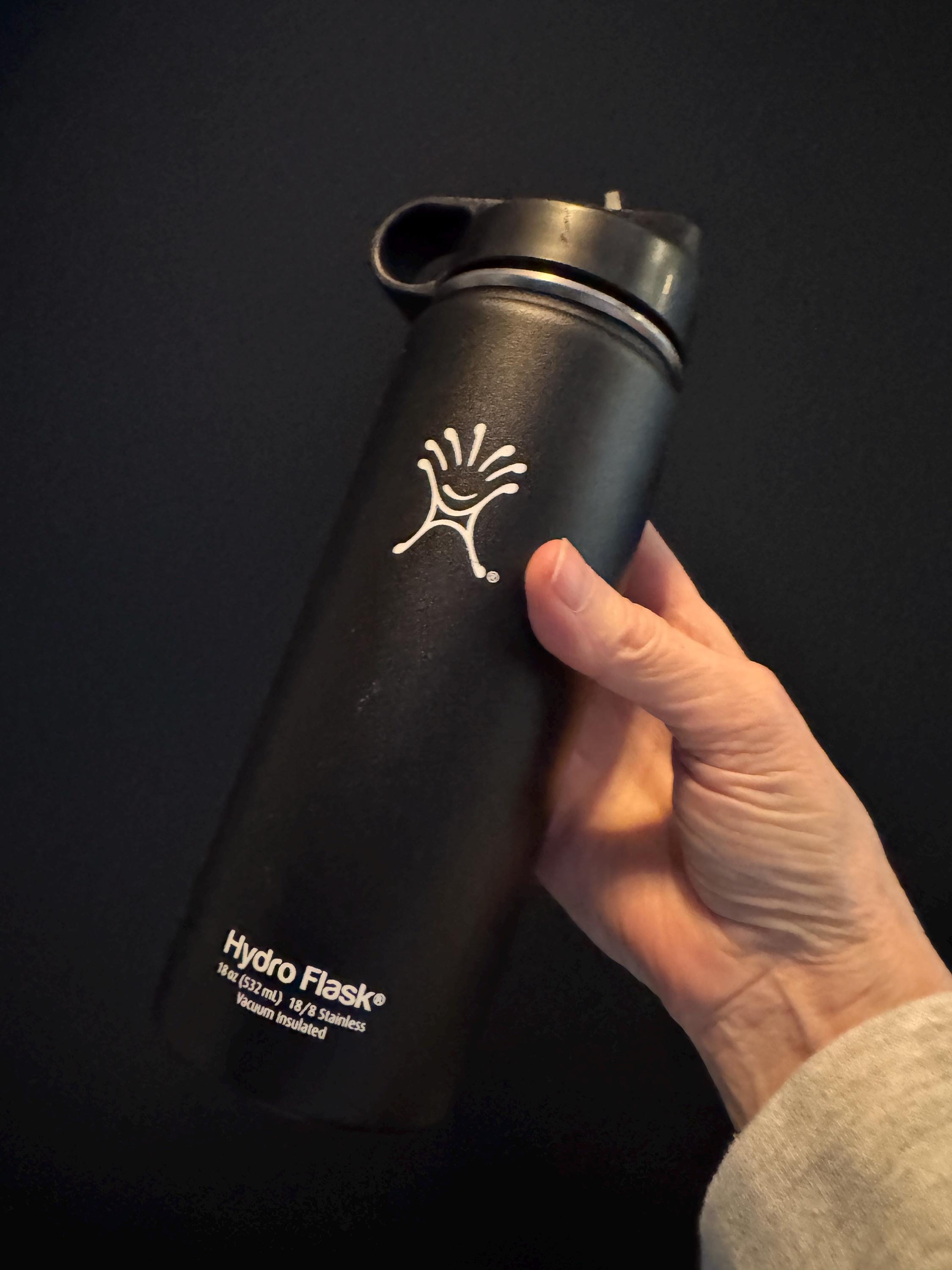 Hydro Flask 18oz Stainless Steel Water Bottle with Flip Lid