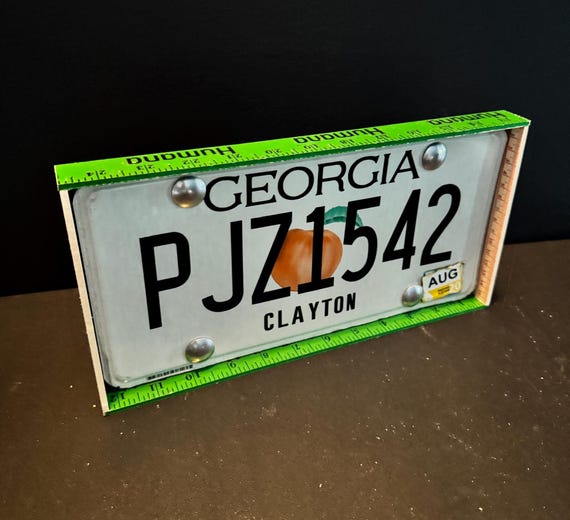 State of Georgia - License Plate Tray 
