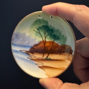Hand Painted Small Plates - Blume - Made in Japan