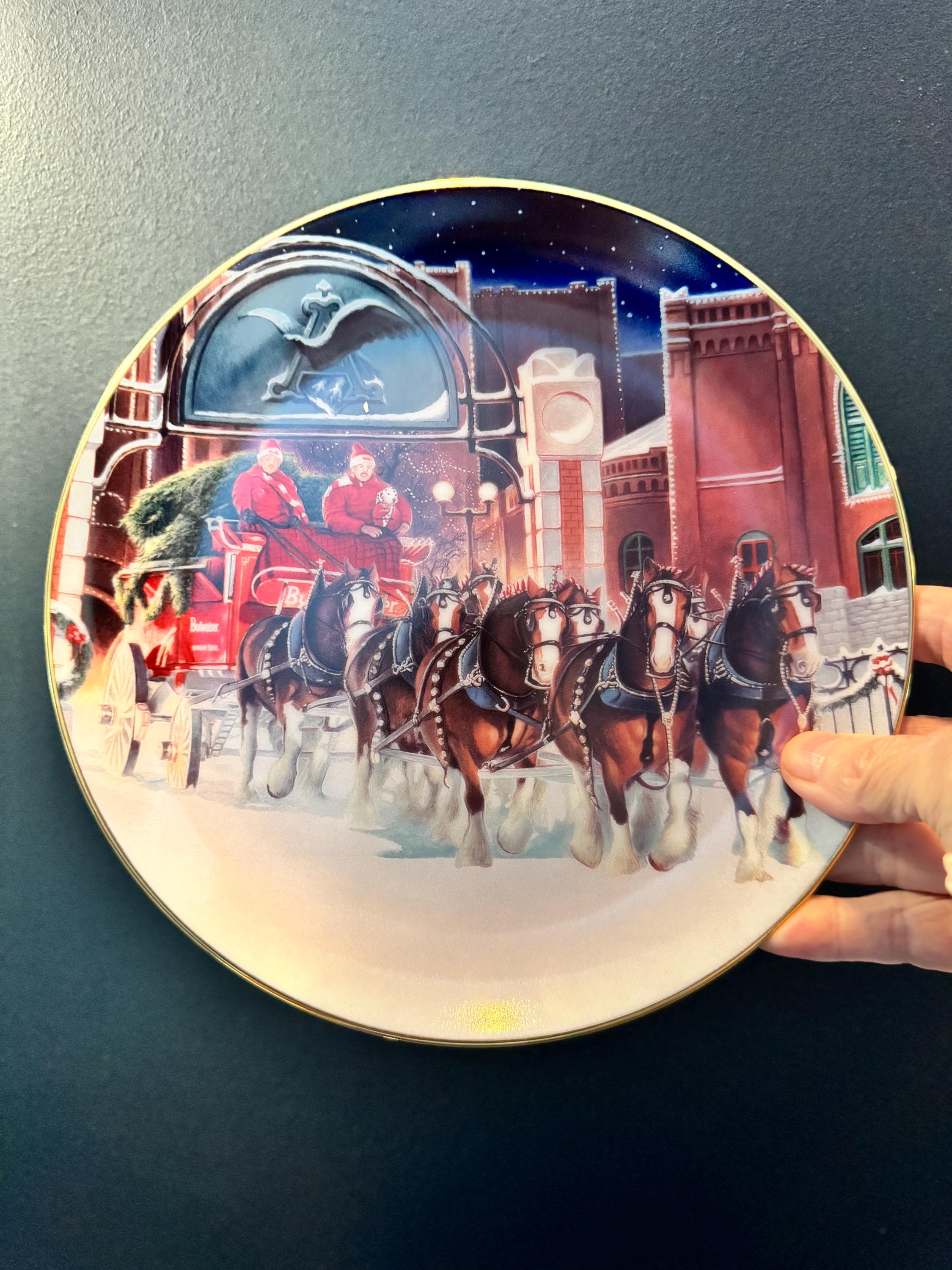 Anheuser Busch Plate - Etsy