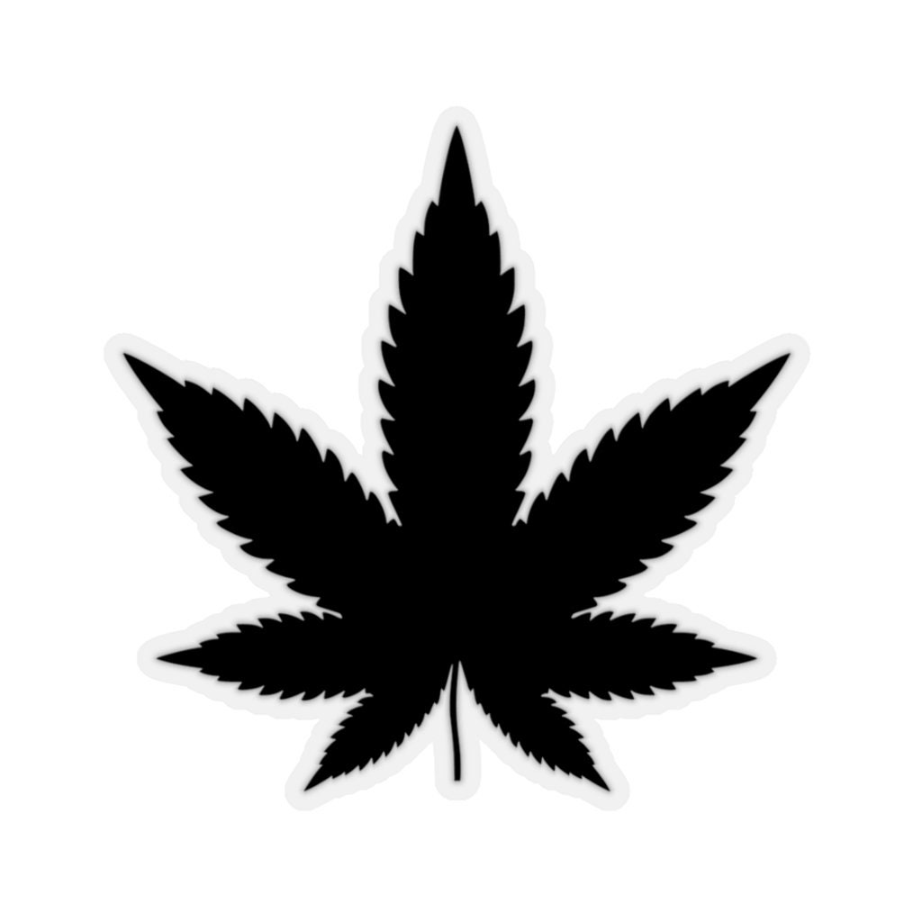 Marijuana Sticker Weed Sticker Pot Leaf Sticker Cannabis Etsy