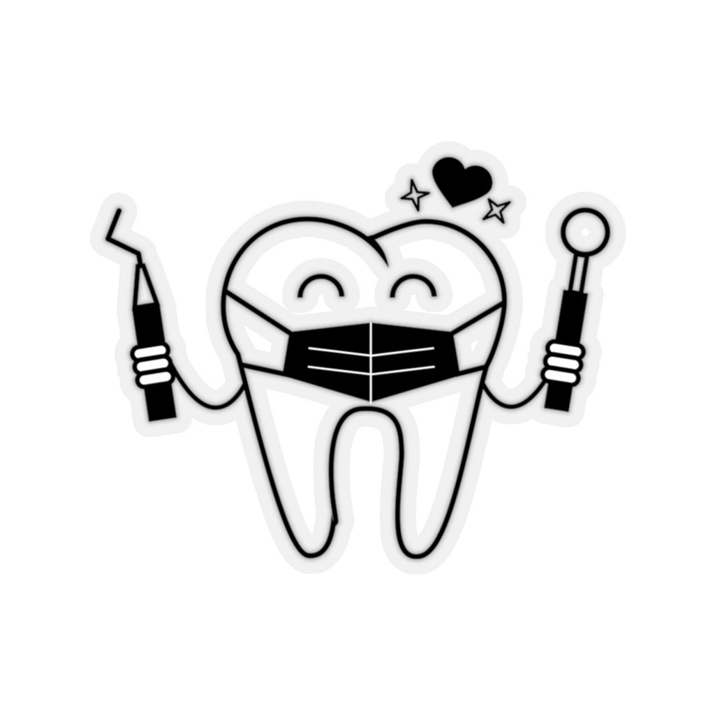 Dentist Sticker Laptop sticker Dental Hygienist Sticker Etsy
