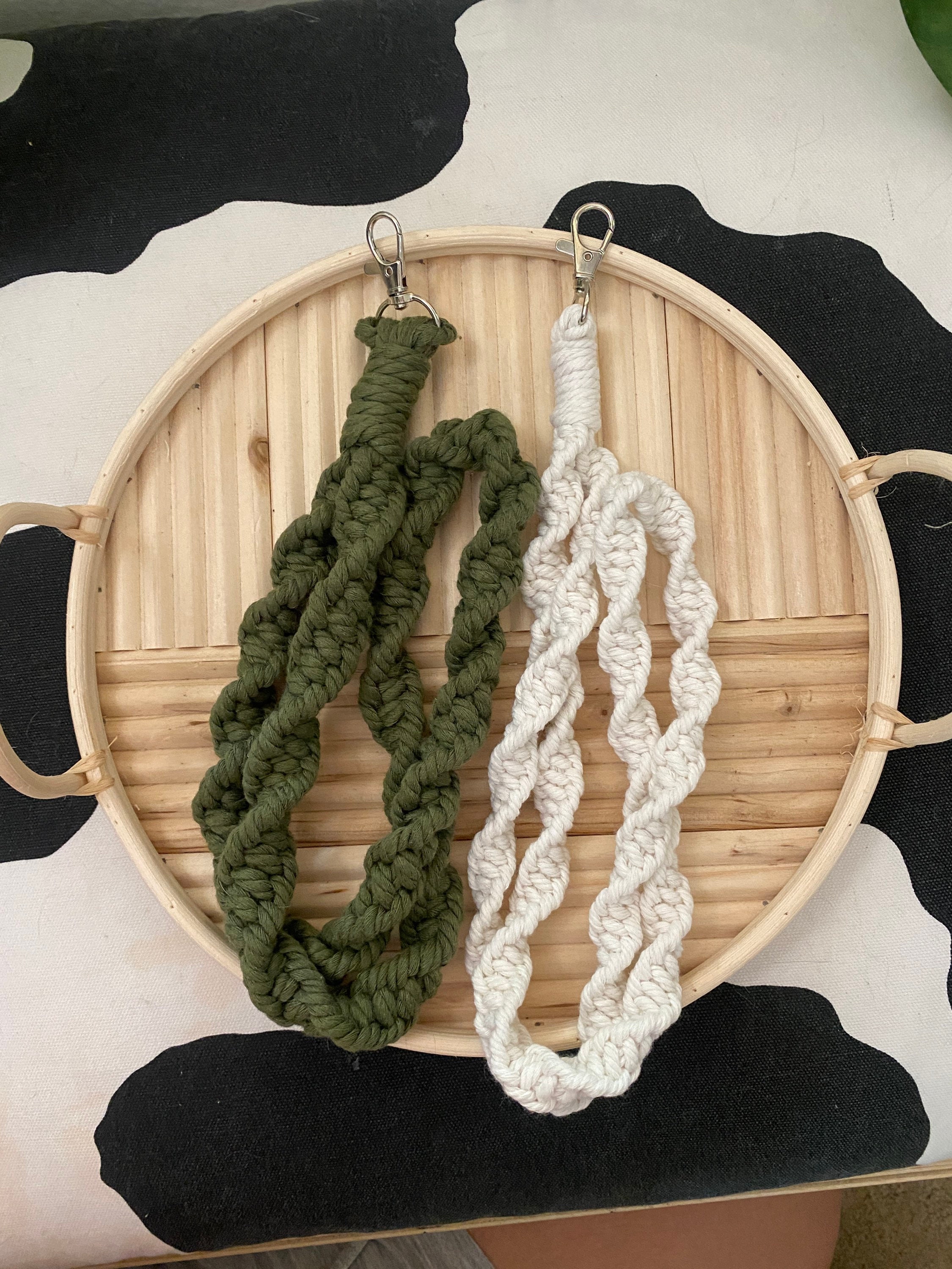 Macrame Lanyard Etsy