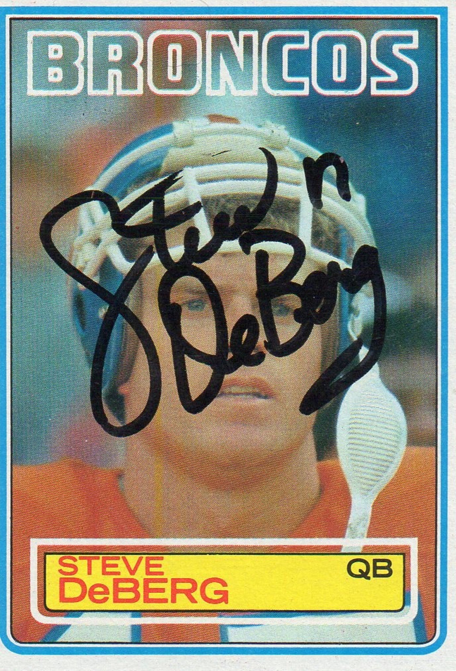 1983-autographed-qb-steve-deberg-topps-denver-broncos-vintage-etsy
