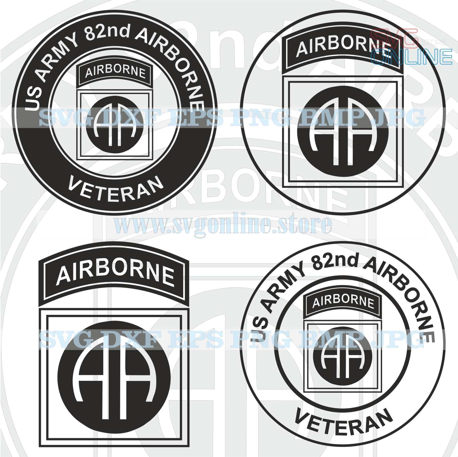 82nd Airborne SVG Vector Cricut - Etsy