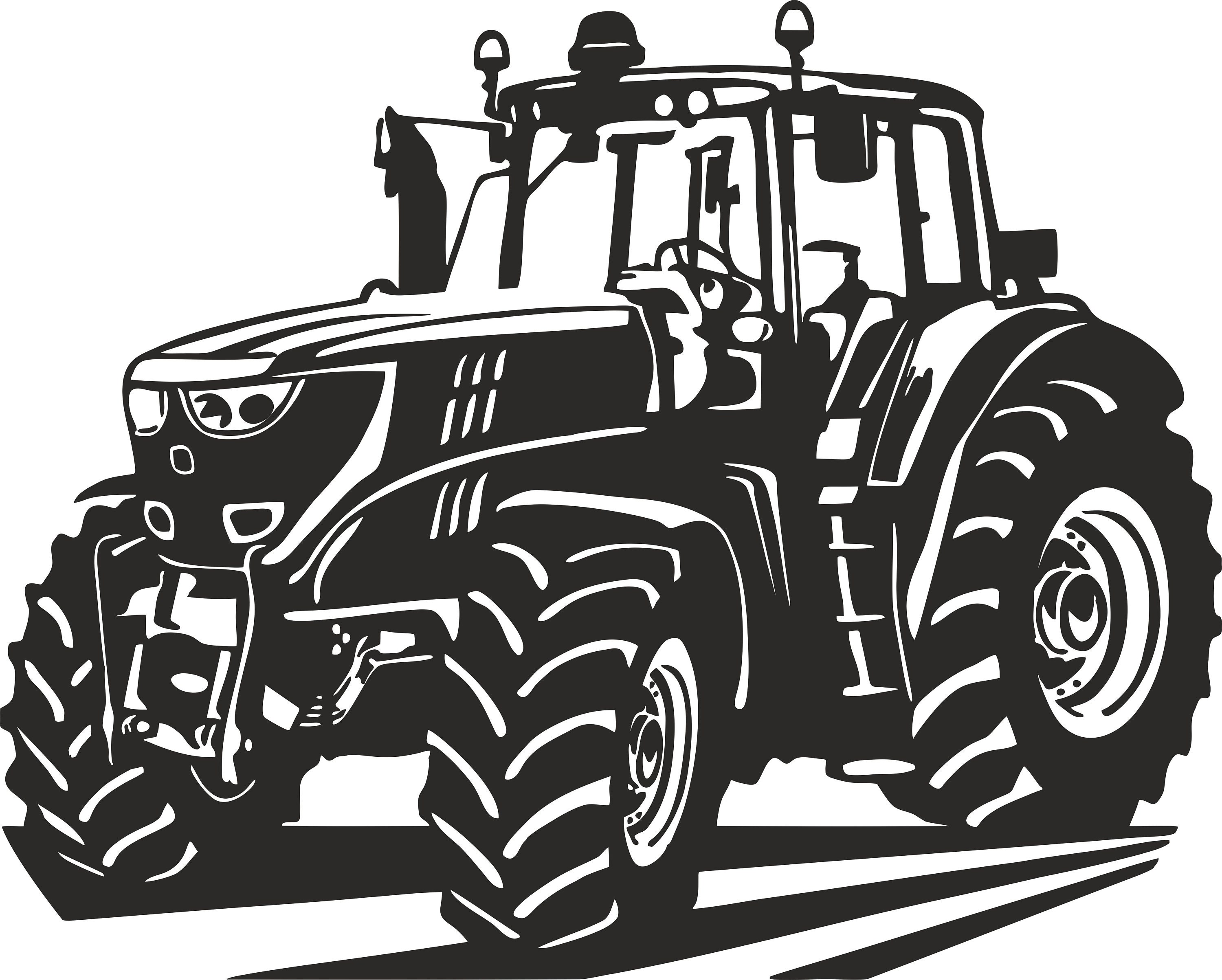 Tractor SVG Dxf Png Clipart Vector Cricut Cut Cutting Cnc Etsy UK