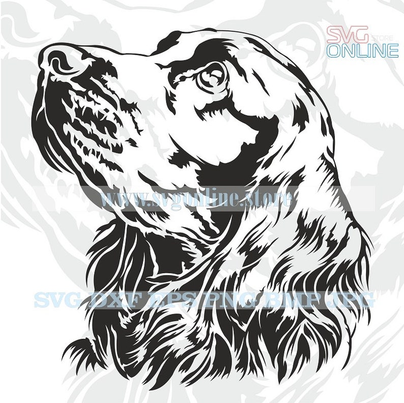 Cocker Spaniel SVG Dxf Png Clipart Vector Cricut Cut Cutting - Etsy ...