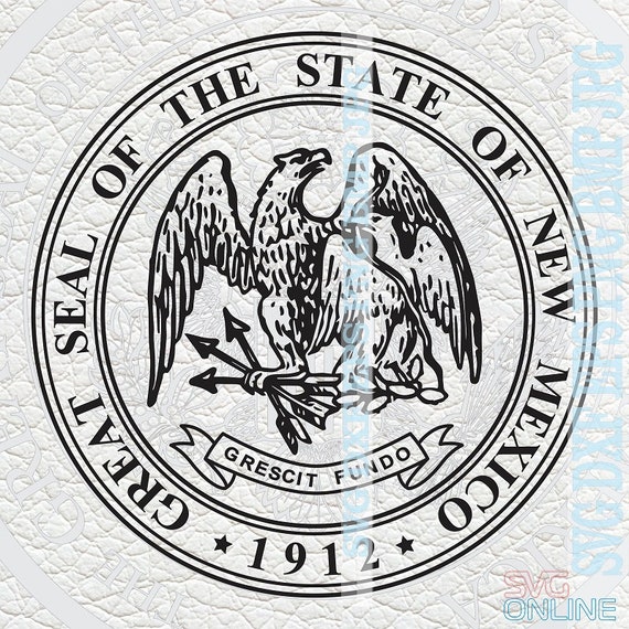 New Mexico State Seal SVG Dxf Png Clipart Vector Cricut Cut - Etsy UK