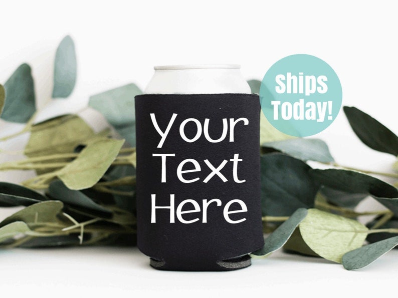 Bachelorette Party Favor Bachelor Party Favor Custom Can Cooler Wedding Can Cooler Personalized Party Gift Personalized Can Cooler