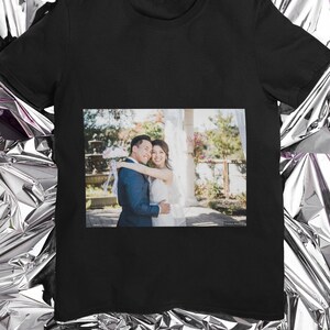 Custom Photo Shirts | Photo T-Shirt | Photo On Shirt | Customized Photo Shirt | Birthday/Anniversary Photo Shirt | Make Your Own Shirt |Gift