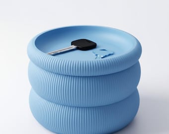 Modern Stackable Organizer Set - Storage Solution with Container & Tray