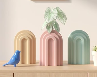 Arch Vase: Modern Minimalist Home Decor