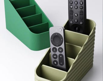 Remote Holder: Modern 5-Slot Organizer