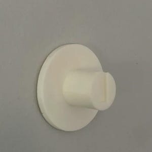 Colorful round wall hooks: modern geometric decor image 15
