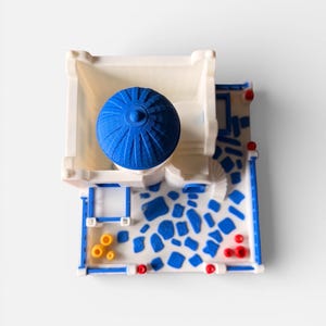 Santorini Greece Miniature | Mediterranean Home Decor | Greek Island Model | Travel Lover Gift image 13