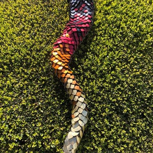 Tutorial: Dragon Tail - Scalemaille - Wearable - Chainmail - Internal Supports