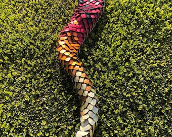 Tutorial: Dragon Tail - Scalemaille - Wearable - Chainmail - Internal Supports