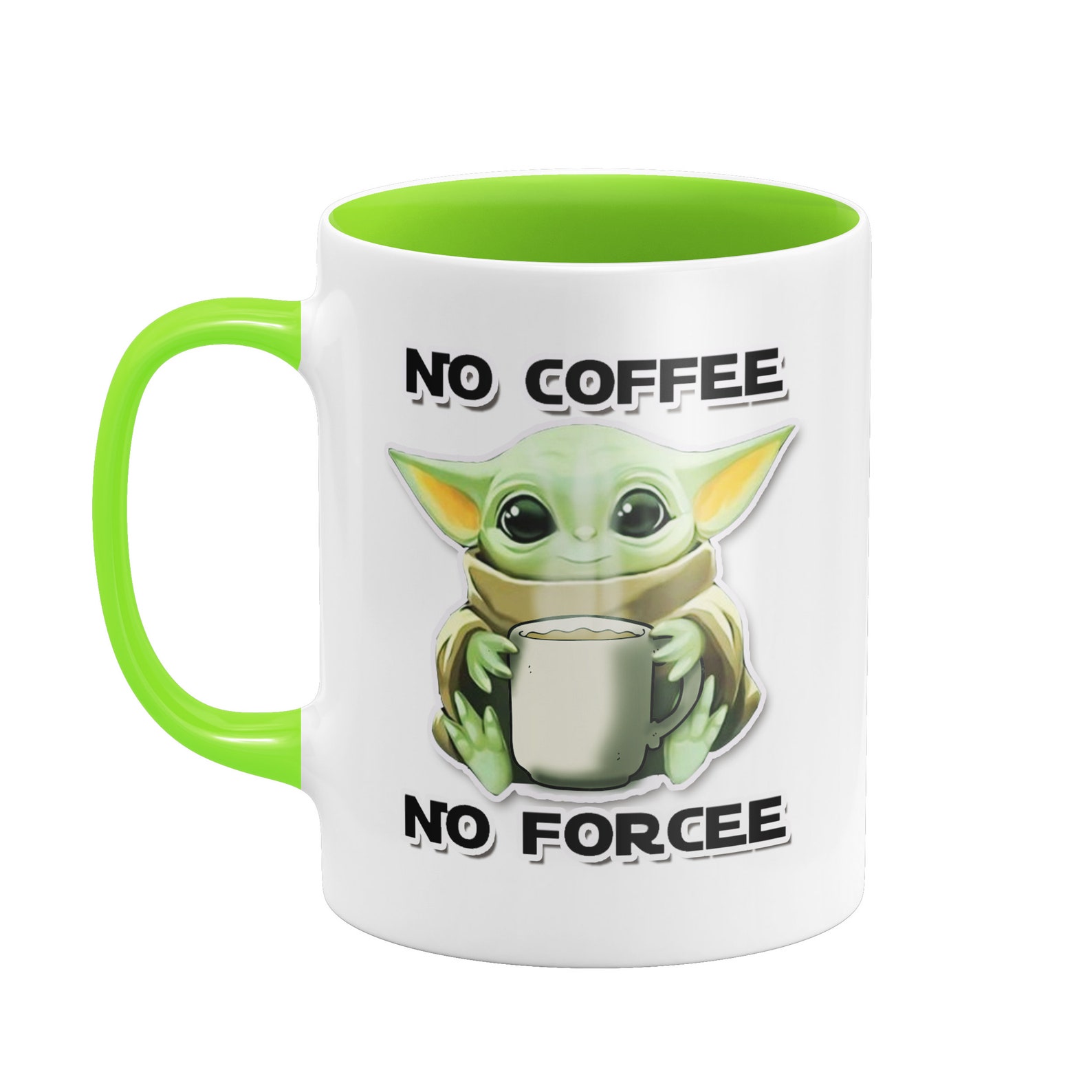 Baby Yoda Mug Star Wars Mug Baby Yoda Yoda Mug Etsy