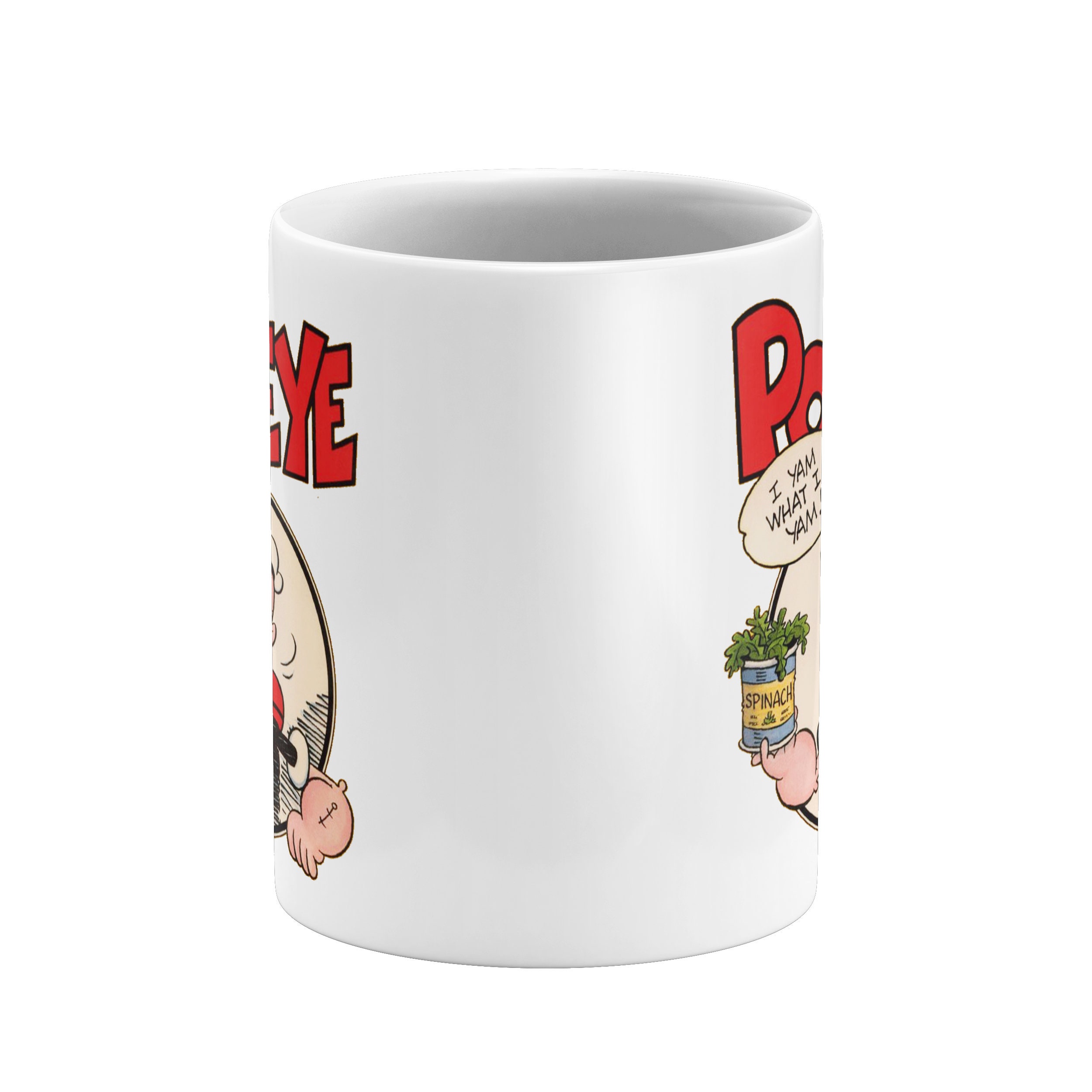 Popeye Popeye Mug Popeye Coffee Mug Popeye the Sailor Etsy
