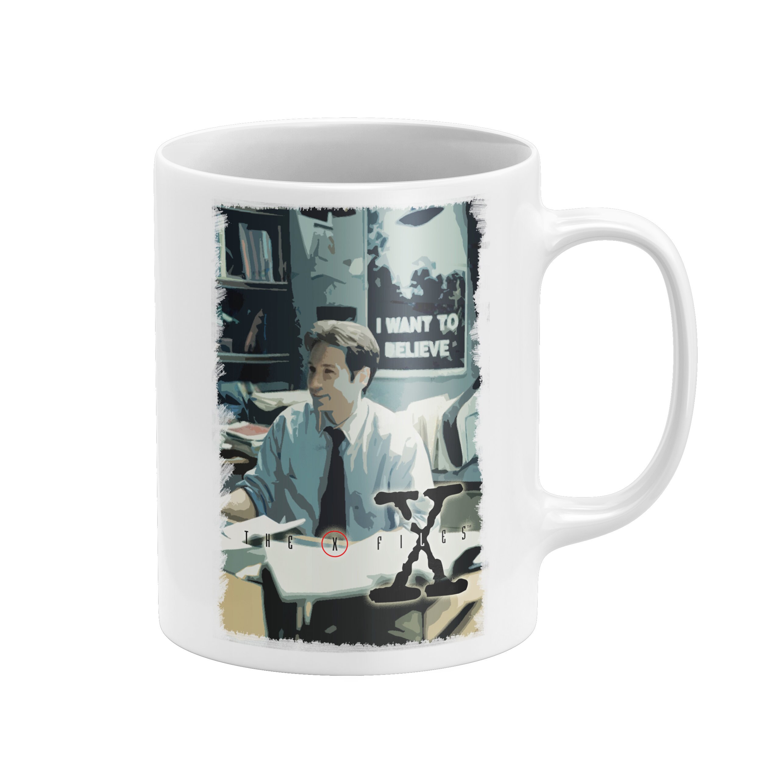 The X Files The X Files Coffee Mug Fox Mulder Mug Dana Etsy