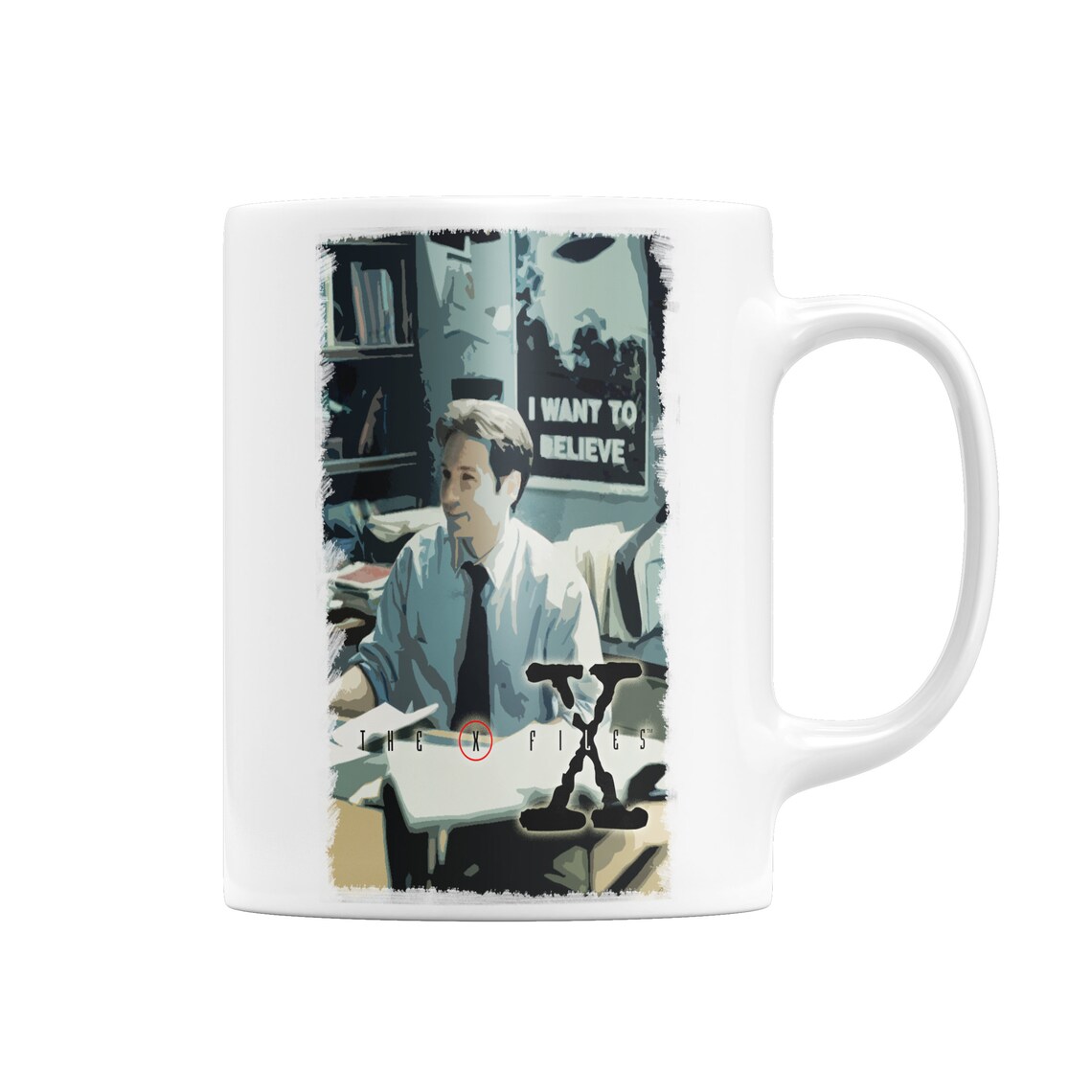 The X Files The X Files Coffee Mug Fox Mulder Mug Dana Etsy
