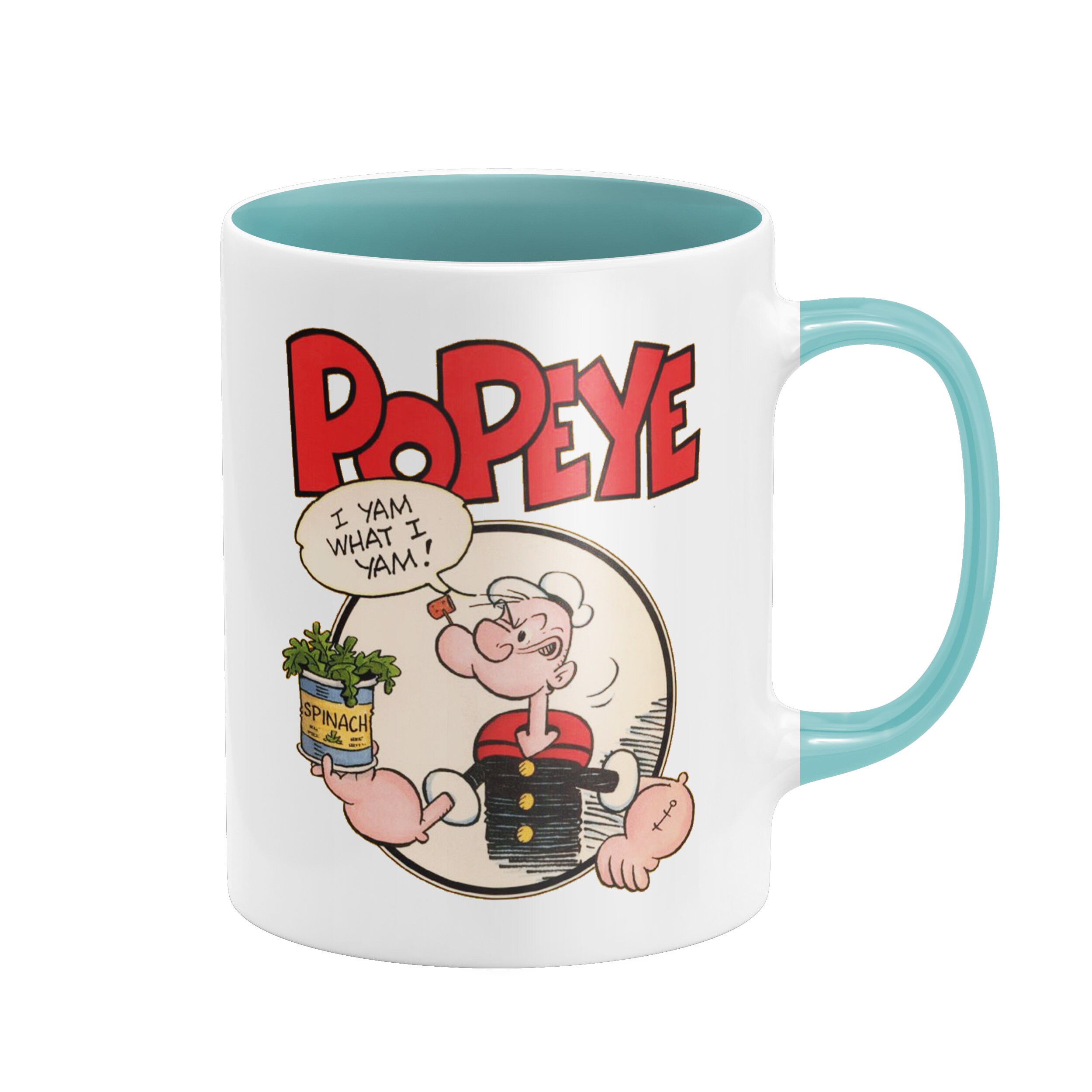 Popeye Popeye Mug Popeye Coffee Mug Popeye the Sailor Etsy