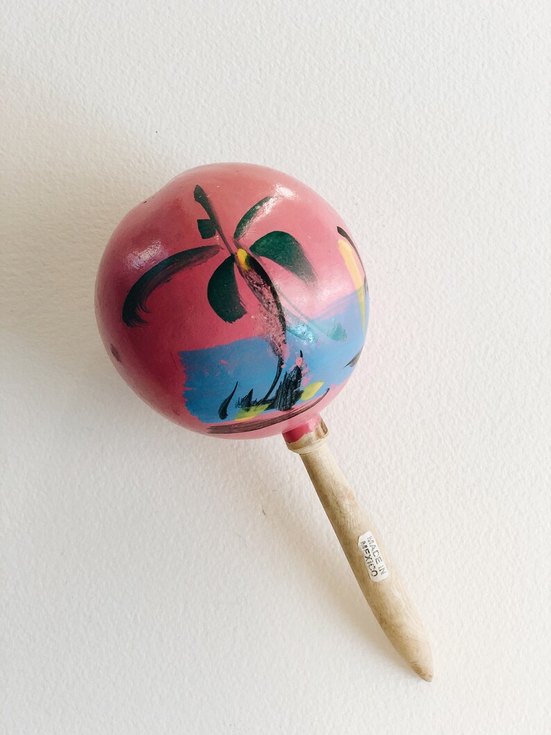 Painted Tropical Maraca Painted Tropical Maraca