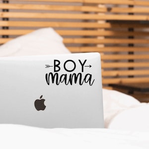 Boy/girl mama vinyl decal