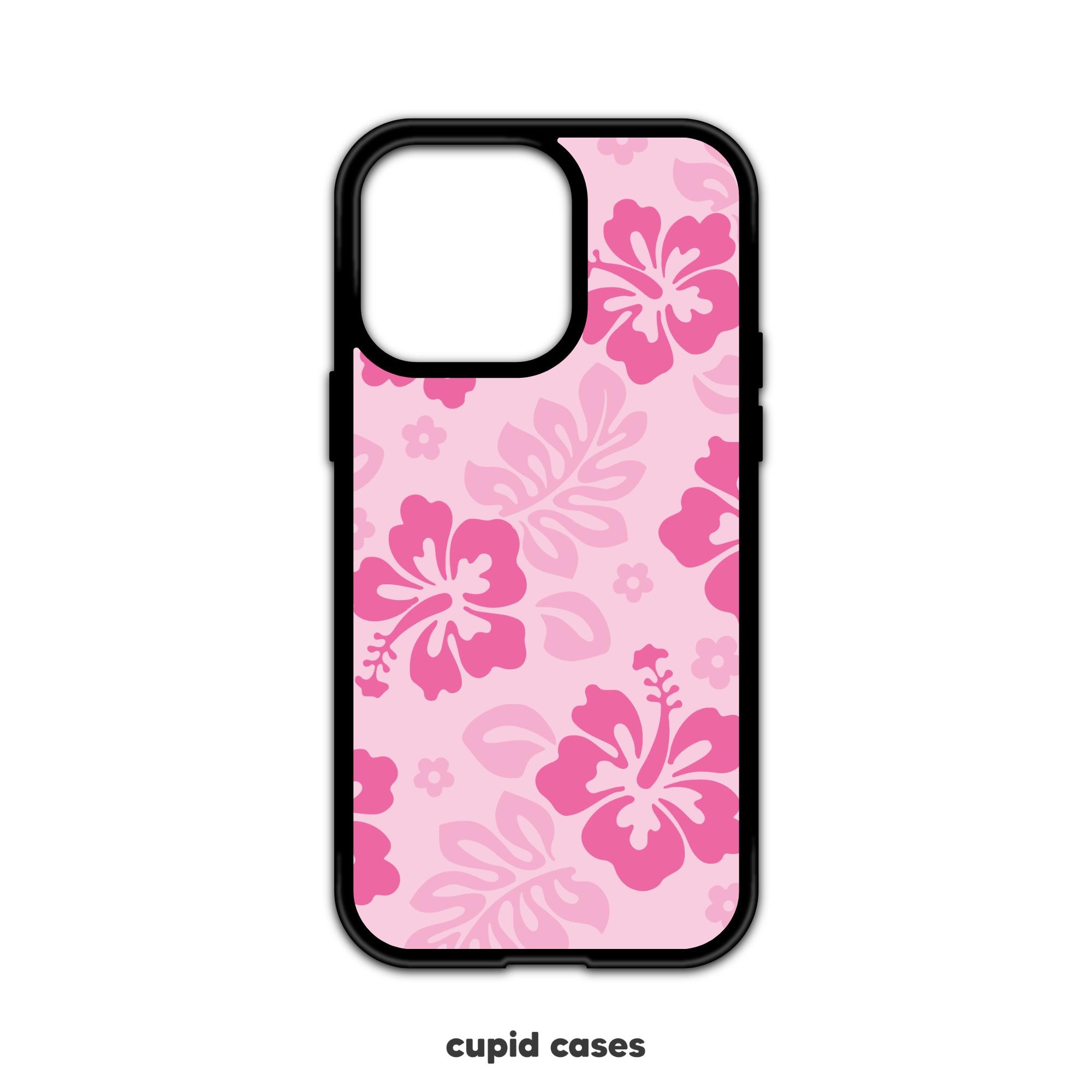 Pink Hibiscus Phone Case for iPhone & Samsung Galaxy