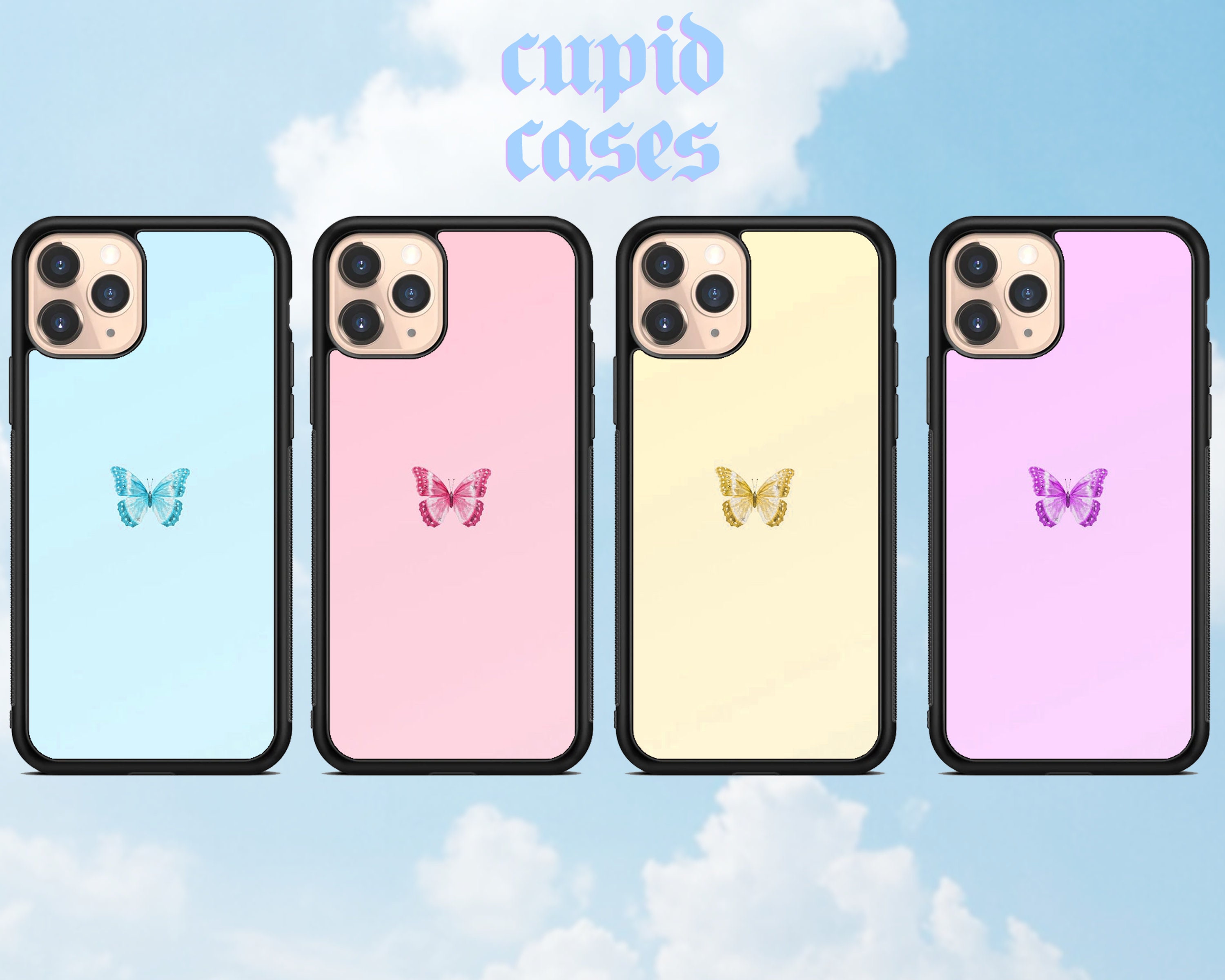 Butterfly Phone Case With Bumper iPhone 11 Pro 7 8 XS XR Etsy