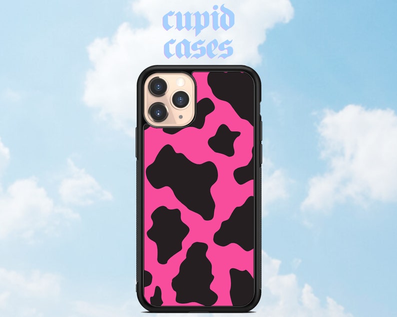 Cow Print Phone Case With Bumper iPhone 12 Pro Max 12 Mini | Etsy